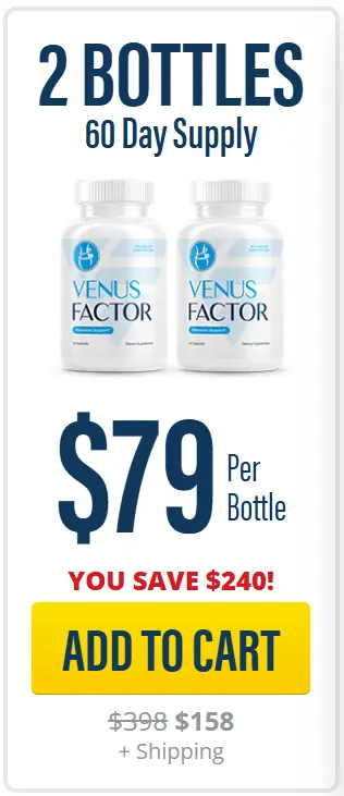 Venus Factor 2 bottle 60-day supply